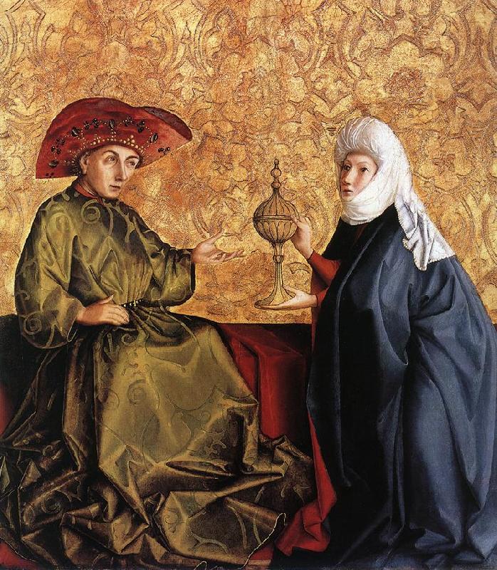 WITZ, Konrad King Solomon and the Queen of Sheba qr Sweden oil painting art